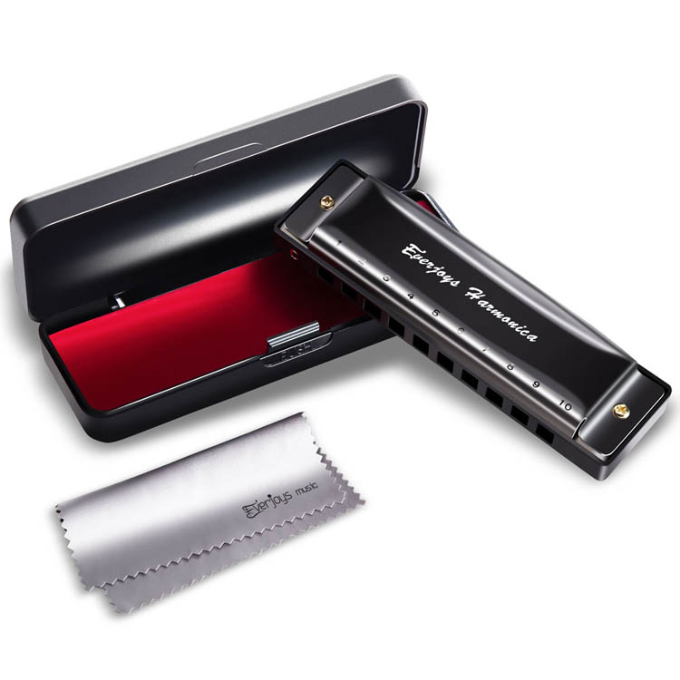 ダイアトニックハーモニカ10ホール-ブルースハープ、Cキー